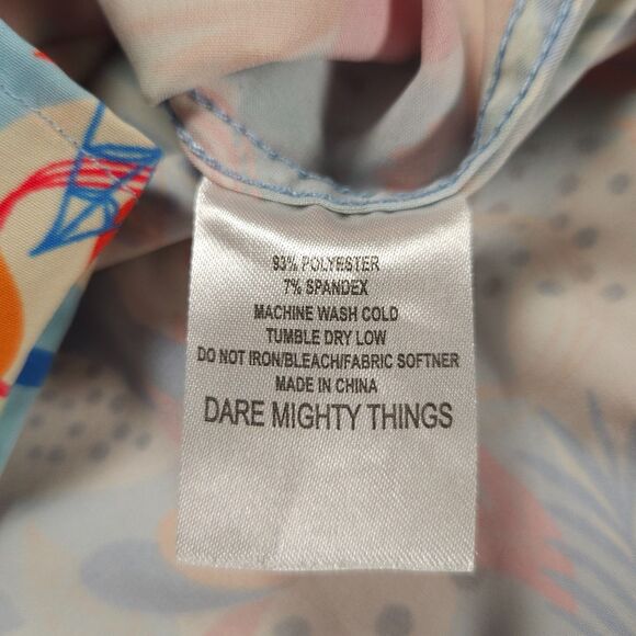 RSVLTS Kunuflex Shirt Men's Sz XL Multicolor Floral Hawaiian Colorful Casual - Picture 5 of 12